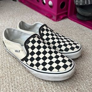 checkered vans